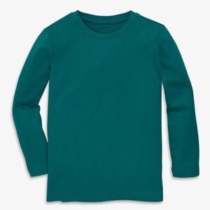 Primary kids long sleeve classic tee (spruce, 6-7)